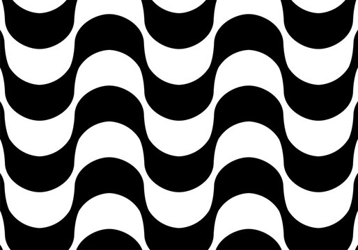 Copacabana beach sidewalk pattern. Rio de Janeiro, Brazil. transparent background. 