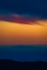 Sonnenuntergang Teichalm - Hochlantsch - Almenland