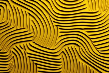 Yellow repeated line pattern 