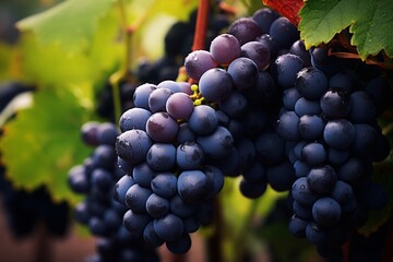 Naklejka premium bunch of grapes
