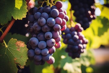 Examine the role of isolation in protecting grape clusters on the tree from potential harm or contamination