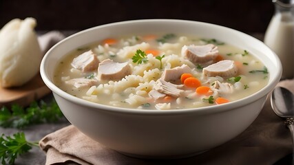 chicken and vegetable soup
chicken and rice soup
vegetable soup with rice