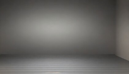 abstract 3d background with flat grey copy space