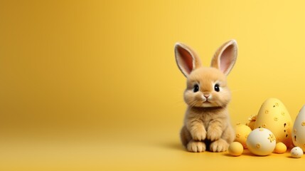 Cute Easter Bunny, Happy Easter