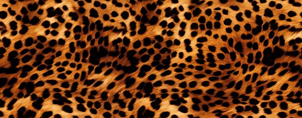 Seamless design, leopard fur, seamless wildlife leather texture,