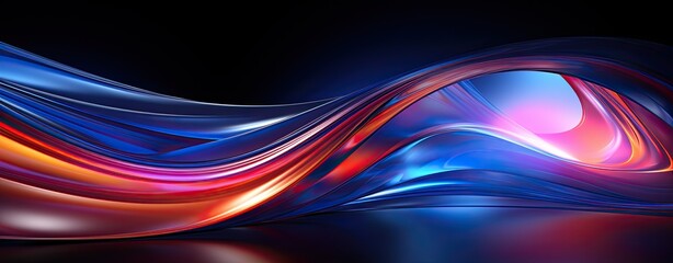 abstract futuristic background, bright colors