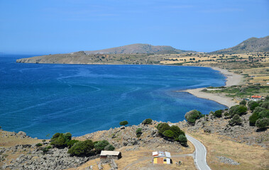 Kapikaya Beach, located in the Gokceada district of Canakkale, is one of the largest and most...