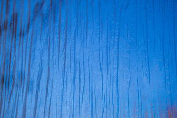 Fototapeta na wymiar White Vertical Glass Striped Background with Reflection sky. Textured Background