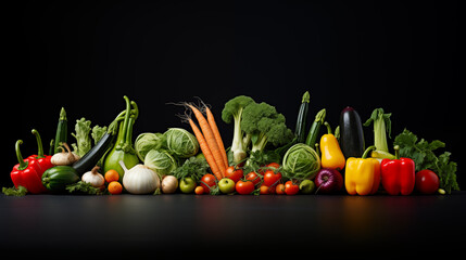 Zdrowe warzywa na blacie