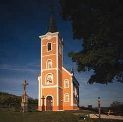 Fototapeta na wymiar Famous Lengyel Chapel in Hegymagas, Hungary