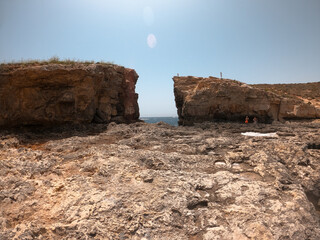 Malta, Blue Lagoon. Mare limpido e vacanza paradisiaca.