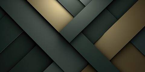 geometric abstract background with 3D style. generative Ai - obrazy, fototapety, plakaty