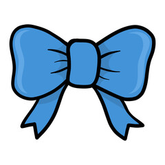 Bow ribbon illustration