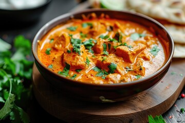 Preparation photos of Indian curry suitable for keto diet - obrazy, fototapety, plakaty