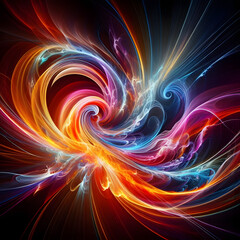 Fototapeta premium fractal burst arrangement