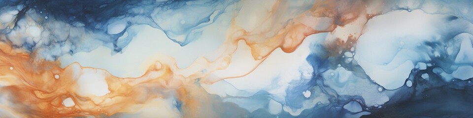 The allure of marble ink formations taken from an exquisite original painting, shaping an enchanting and sophisticated abstract background.