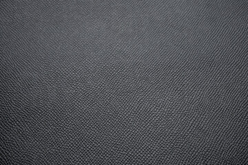 Embossed black calf leather fabric
