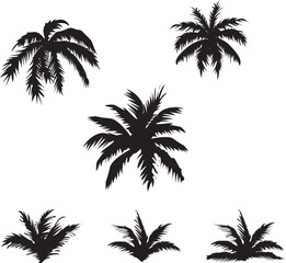 palm tree silhouettes-palm trees silhouettes-set of palm trees-palm trees silhouettes-set of trees-set of palms