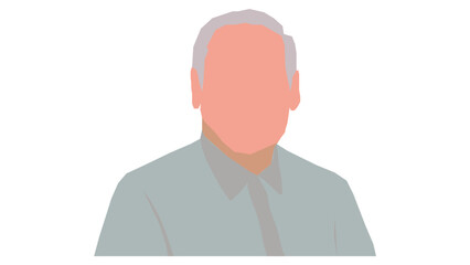 entrepreneur blank old man profile photos. old Businessman Posing, Portrait of an blank older men