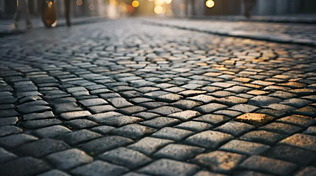 old street in the city