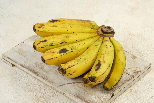 pisang ambon,local banana in Indonesia with fragrant and sweet flavour.