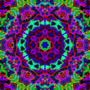 psychedelic background.bright colorful patterns. background screensaver..Magic graphics. Abstract kaleidoscope pattern.