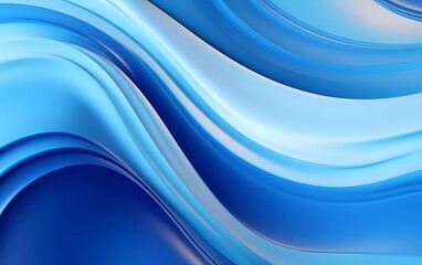 Liquid abstract background. blue liquid vector Wavy shape. generative ai