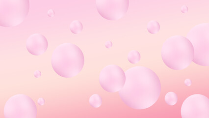 Water drops on gradient background bubble color concept graphic for illustration