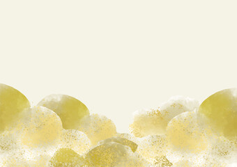 和風雲の背景素材