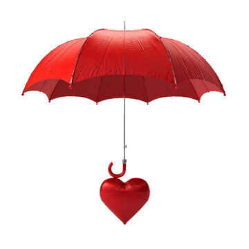 Love Umbrella, PNG picture, no background image.
