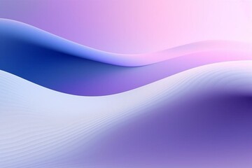 Obraz premium Abstract background with particle dunes in white, purple, and blue gradient colors. Generative AI
