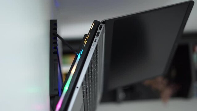 cooling system on PC vertical video