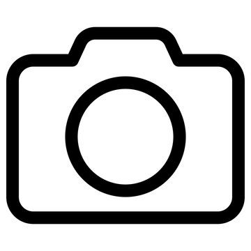 Camera icon, vector illustration, simple design, best used for web, banner or presentation