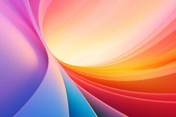 Abstract sunrise: anticipated transgender rebirth in colorful rainbow background. Generative AI - obrazy, fototapety, plakaty