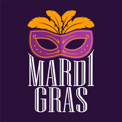 vector mardi gras background template