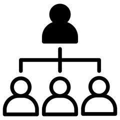 people network and connecting people icon