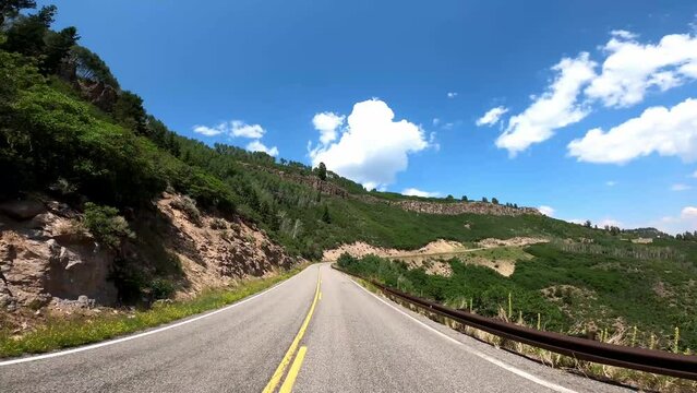 Colorado Driving 223 Hermits Rest Vista Pine Creek Overlook