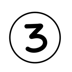 Circle Number icon