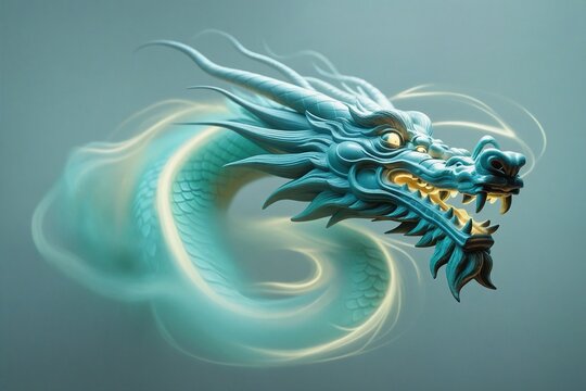 Dynamic Chinese Dragon Image