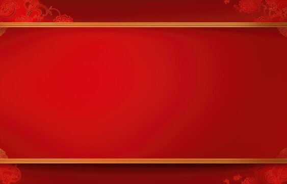 Chinese new year, year of the dragon banner template design with dragons, clouds and flowers background.