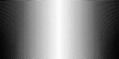 Halftone dotted texture grunge background. Abstract black and white halftone dotted background.