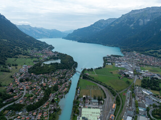 Fototapeta na wymiar Interlaken - Switzerland