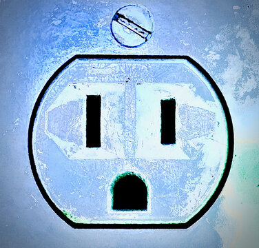 electric outlet face