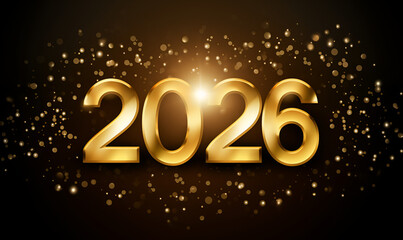 New year 2026 Banner Generative Ai