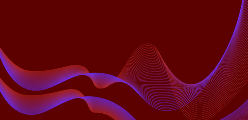 abstract background with waves