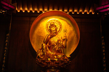 Jade Buddha Temple views and architecture Shanghai China