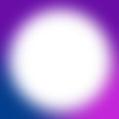 An abstract cut out transparent iridescent gradient border design element.