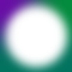 An abstract cut out transparent iridescent gradient border design element.