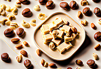 Venchi Salted Nuts White Chocolate