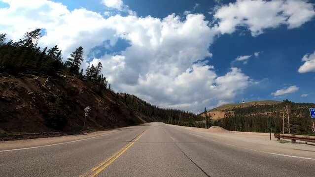 Colorado Driving 276 Gunnison Monarch Pass